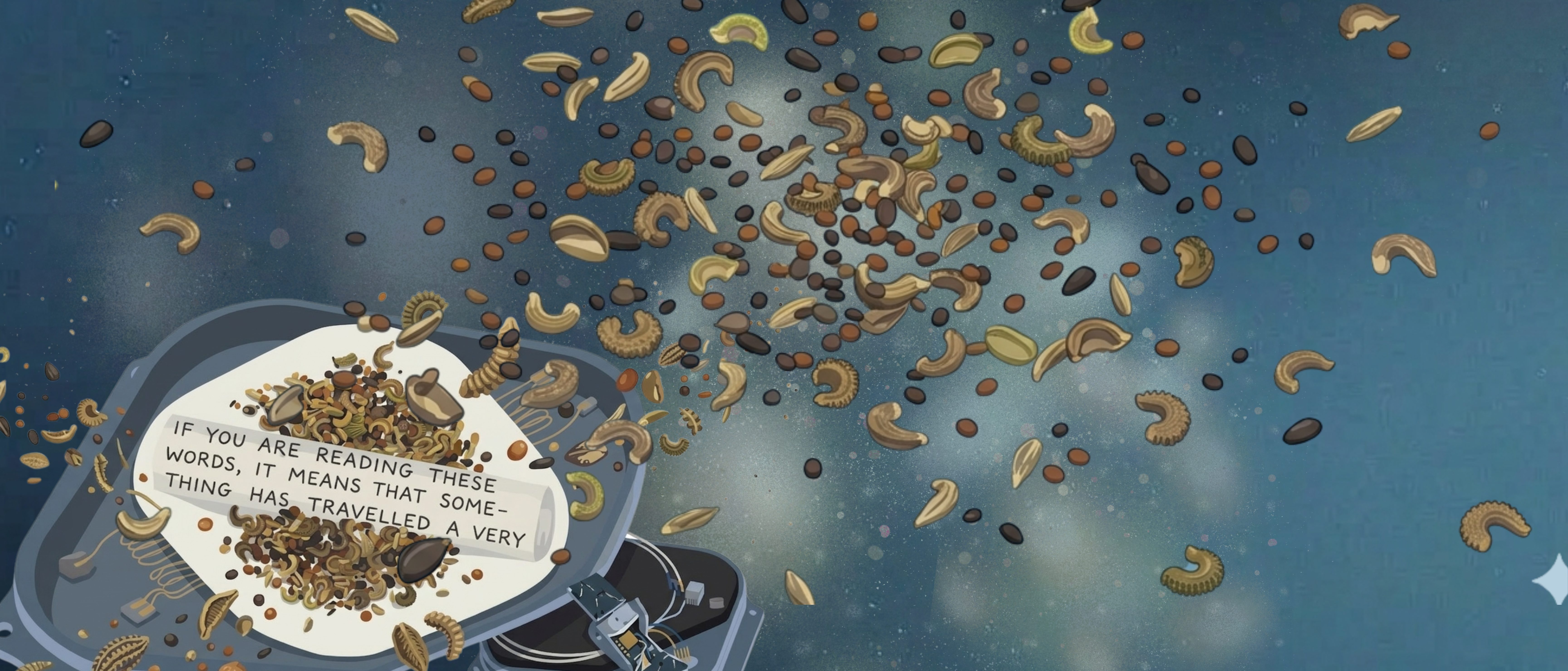 We’re sending seeds to space!